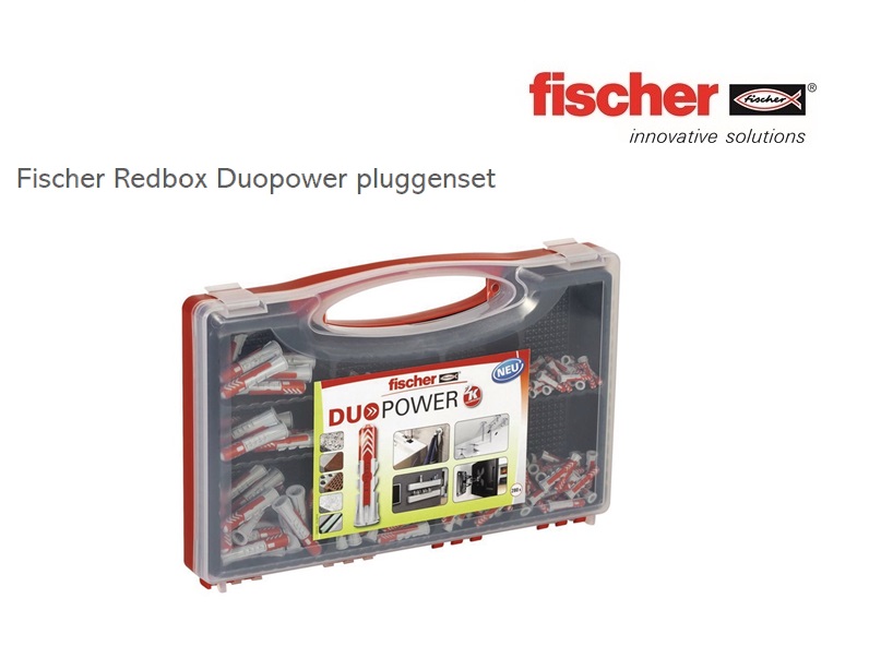 Fischer Redbox Duopower pluggenset