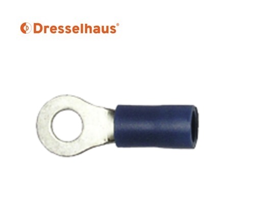 Kabelverbinder, ringkabelschoen geisoleerd 4 mm