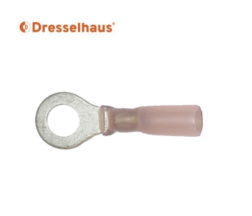 Ringkabelschoen rood 6 mm