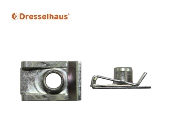 Plaatmoeren met metrische schroefdraad M6, zelfsluitend | DKMTools - DKM Tools