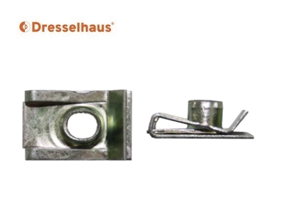 Plaatmoeren met metrische schroefdraad M6, zelfsluitend | DKMTools - DKM Tools