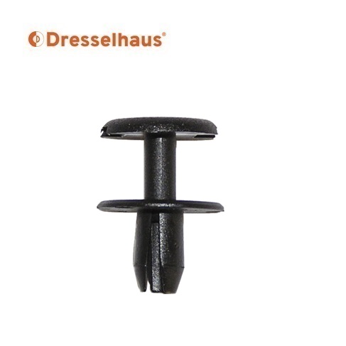 Speciale bevestiging kunststof spreidklinknagel, Opel, zwart, 6 mm diameter 10 mm lang