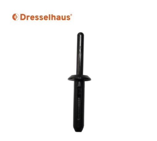Kunststof blindklinknagels (PA/POM) zwart 5,9 x 25 mm