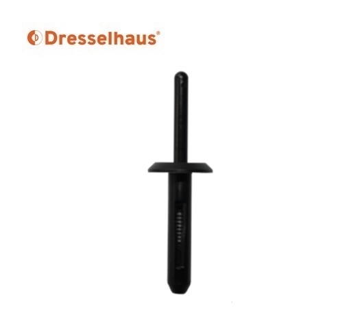 Kunststof blindklinknagels (PA/POM) zwart 6,3 x 28,9 mm