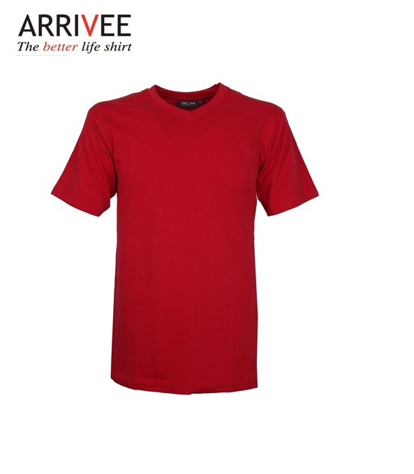 Basic T shirt Rood V Nek | DKMTools - DKM Tools