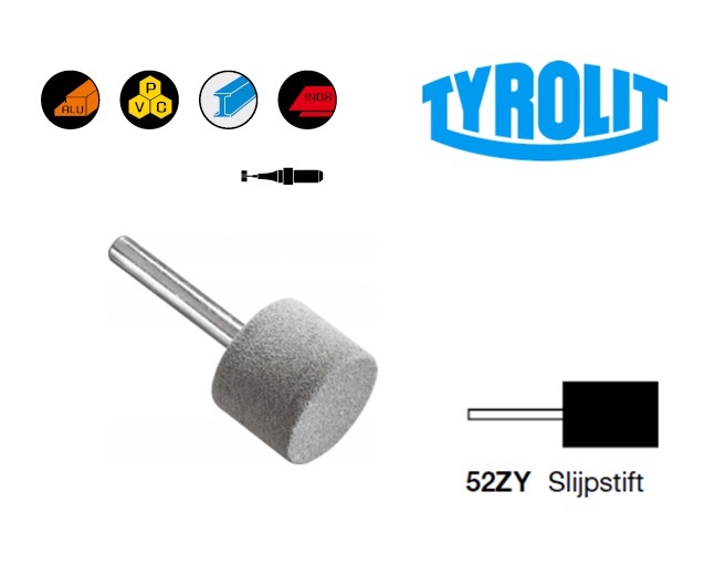 SlijpStiften voor non ferrometalen 52ZY | dkmtools