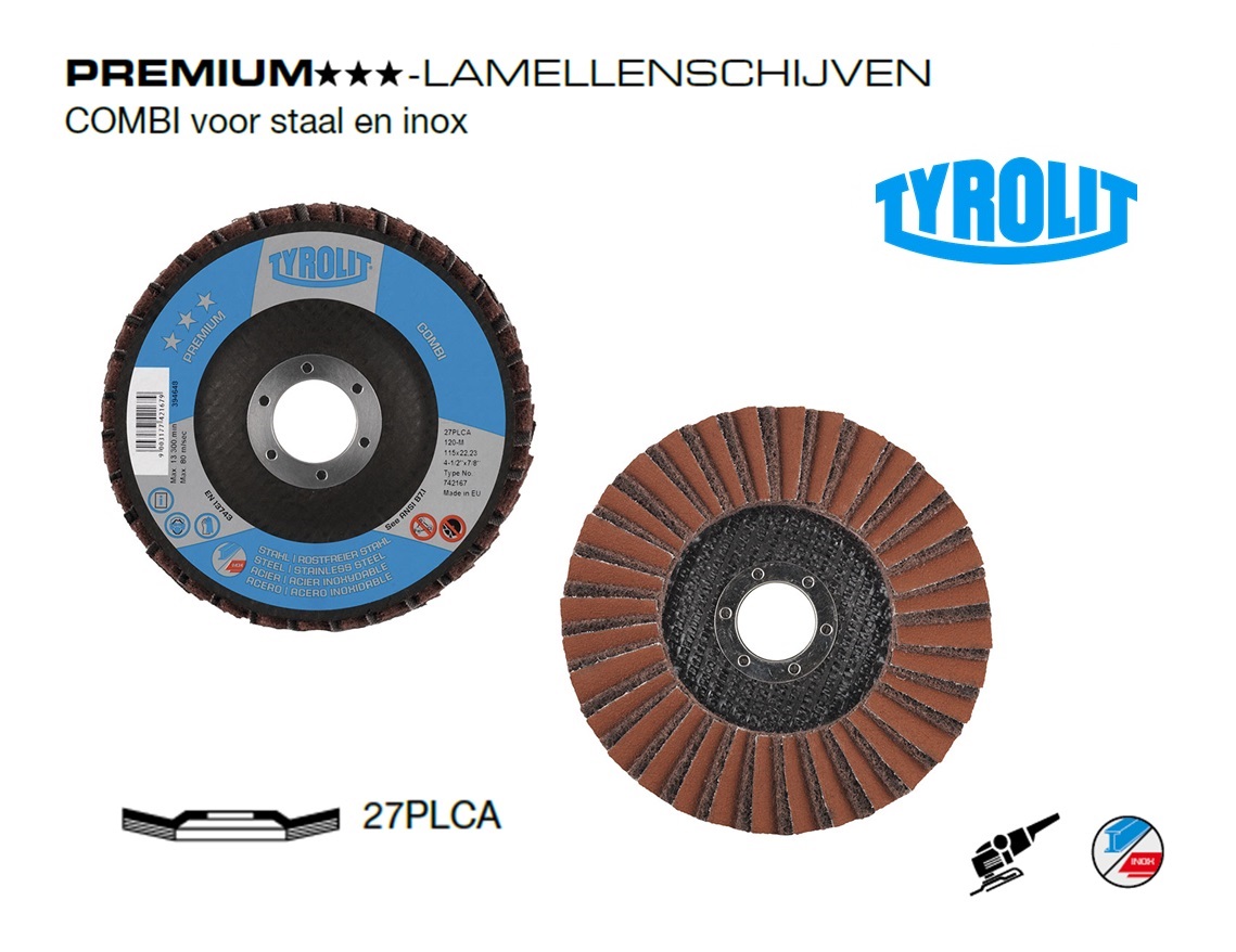 Lamellenschijven 27PLCA COMBI PREMIUM | dkmtools