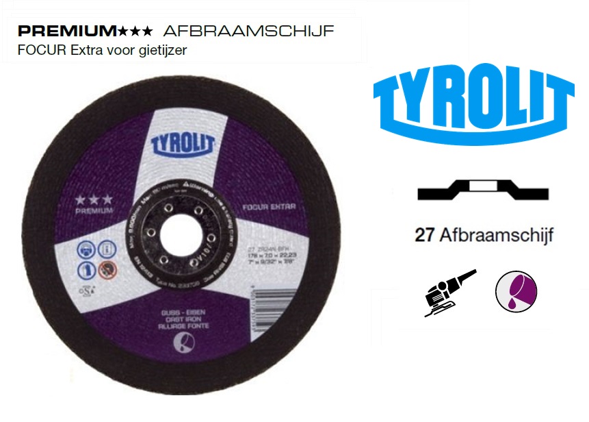 Afbraamschijven.PREMIUM FOCUR | dkmtools