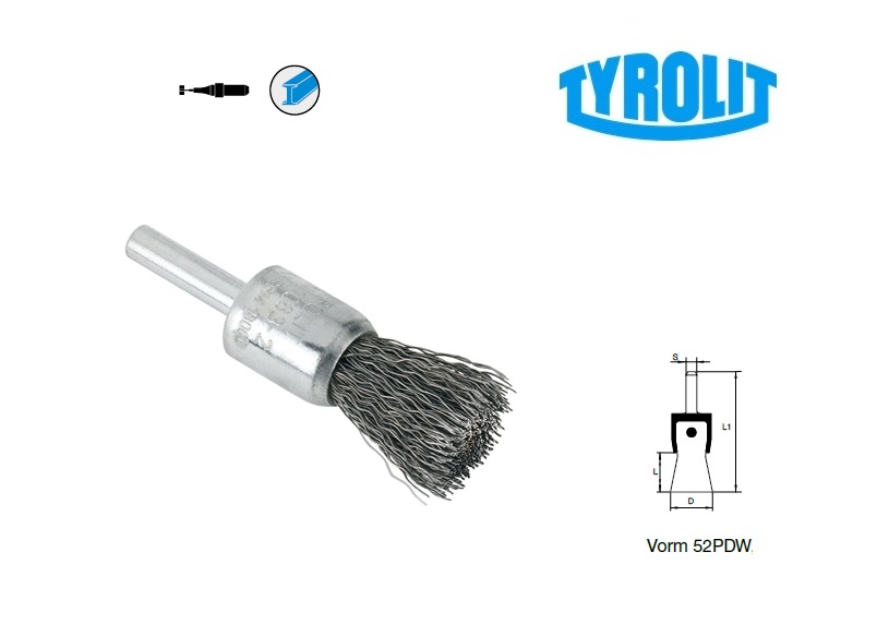 Penseelborstels 52PDW | dkmtools