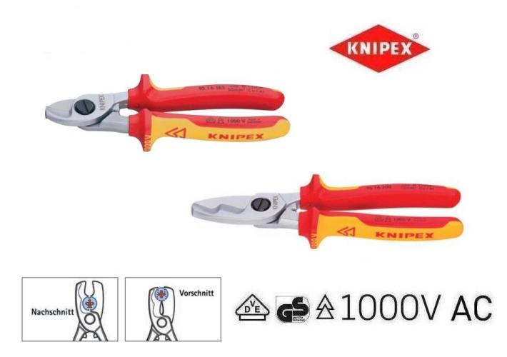 Knipex VDE kabelscharen | dkmtools