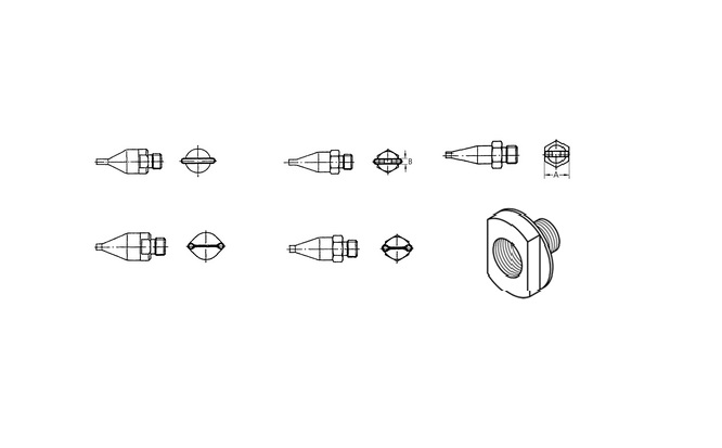 Weller hetelucht nozzles F serie | dkmtools