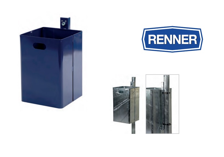 Rechthoekige afvalbak 7049-20 | dkmtools