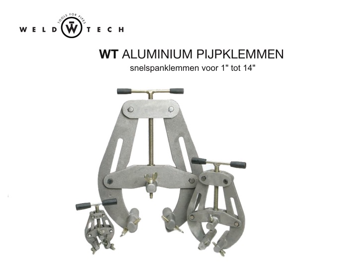 Aluminum Pijpklem WT | dkmtools