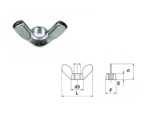 Vleugelmoer Din 315 | dkmtools