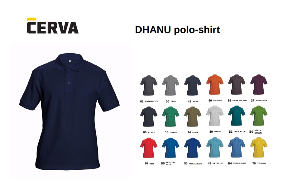 DHANU polo-shirt-navy | DKMTools - DKM Tools
