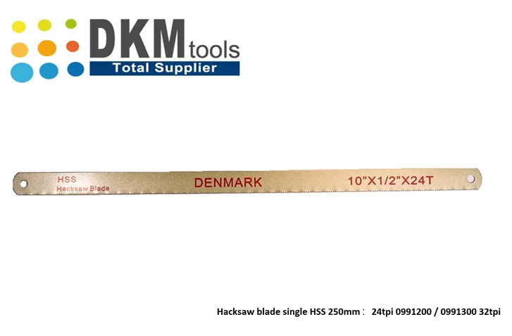 Metaalzaagblad enkel, Snelstaal 250x24tpi | dkmtools