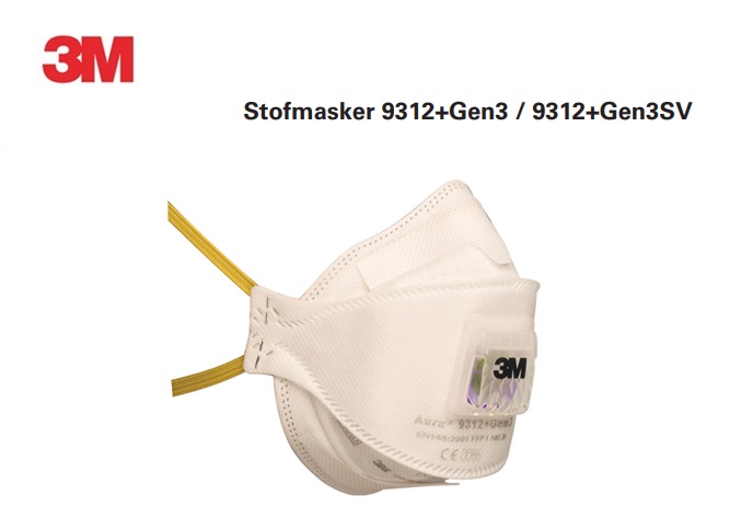 Stofmasker 9312+Gen3 FFP1 NRD | dkmtools