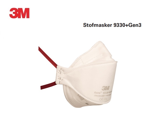 Stofmasker 9330+Gen3 FFP3 NRD | dkmtools