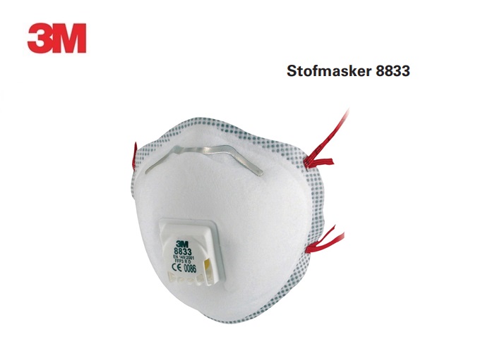 Stofmasker 8833 FFP3NRD | dkmtools