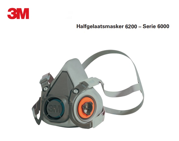 Halfgelaatsmasker 6200 – Serie 6000 | dkmtools