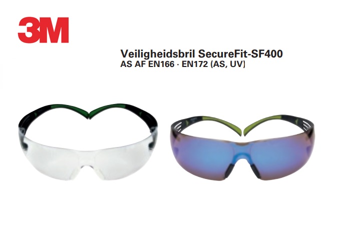 Veiligheidsbril SecureFit-SF400 EN 166 - EN172 | dkmtools