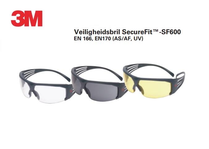 Veiligheidsbril SecureFit SF600 EN 166 - EN170 | dkmtools