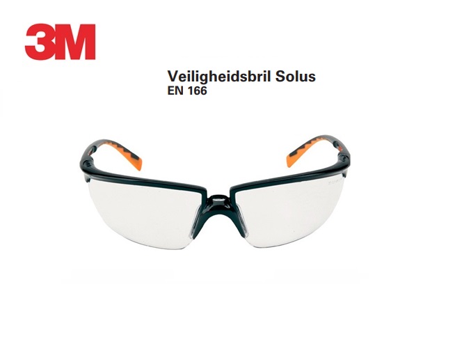 Veiligheidsbril Solus helder EN 166 | dkmtools