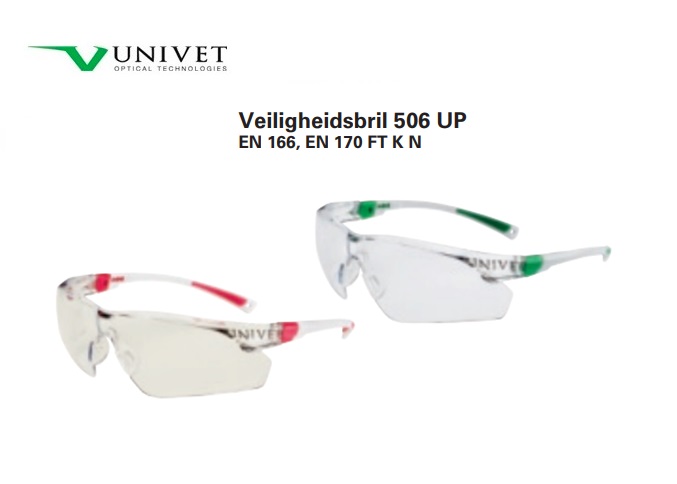 Veiligheidsbril 506 UP EN 166 - EN 170 | dkmtools