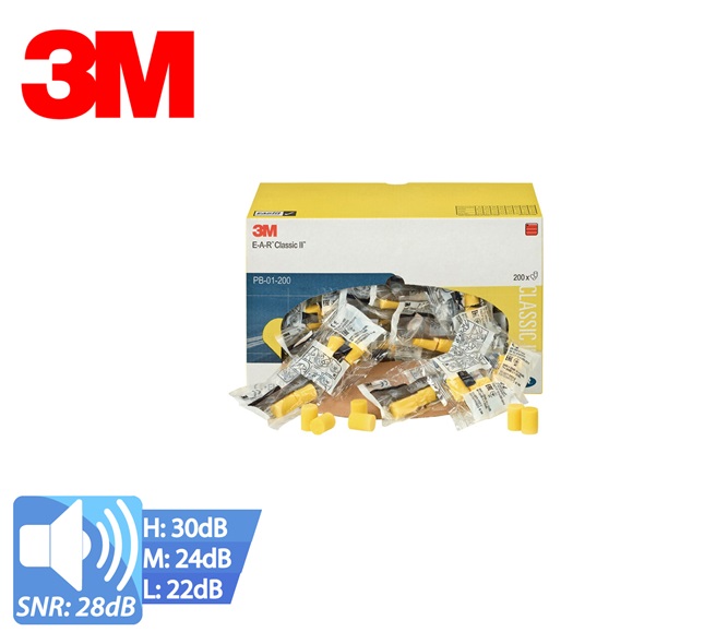 Oordoppen EAR CLASSIC zachte EN 352 2 SNR 28 | DKMTools - DKM Tools