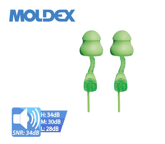 Oordopjes Moldex Twisters Cord SNR 34 dB | dkmtools