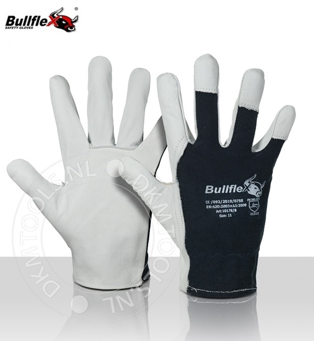 Bullflex Soepele nappalederen handschoenen | dkmtools