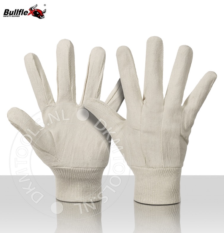 Bullflex Katoenen keper handschoenen | dkmtools