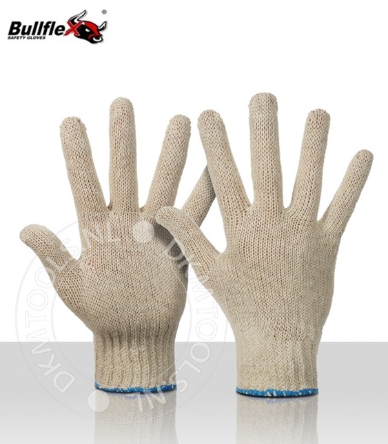 Bullflex Rondgebreide katoenen handschoenen | dkmtools