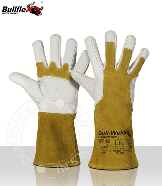 Bullwelder Premium lashandschoenen van splitleder | DeKooij