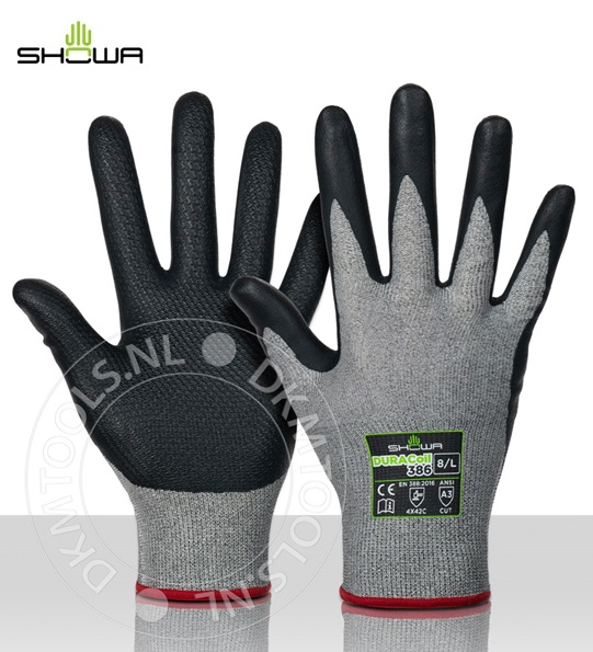 Showa Duracoil 386 Snijbestendige handschoenen | DeKooij