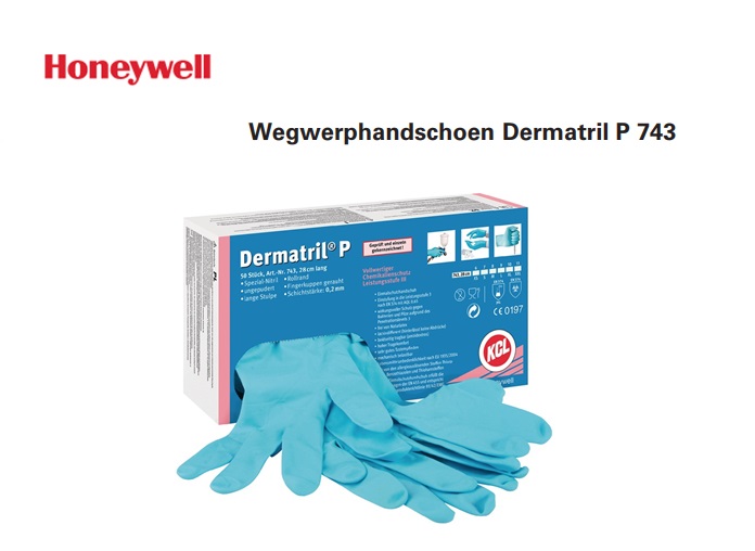 Wegwerphandschoen Dermatril P 743 | dkmtools