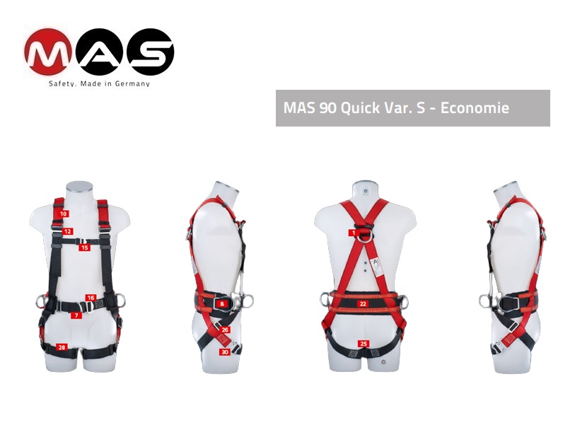 Valgordel MAS 90 Quick Var. S Economie EN 361+358 | dkmtools