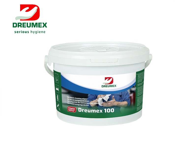 Dreumex 100 Handreinigersdoeken | dkmtools