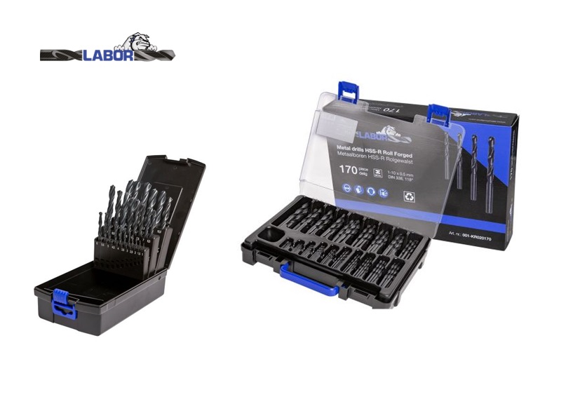 Rosebox Spiraalboren set HSS DIN 338 Type R | dkmtools