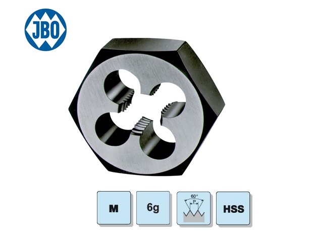 JBO Zeskant snijmoeren DIN 382 HSS | dkmtools