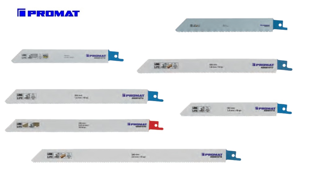 Promat Reciprozaagbladen | dkmtools