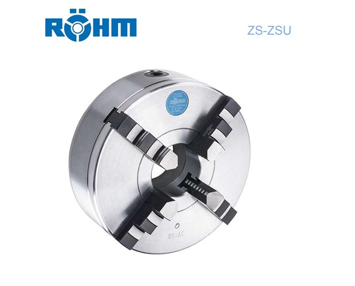 Rohm zelfcentrerende 4 klauwplaat DIN 55027 | dkmtools