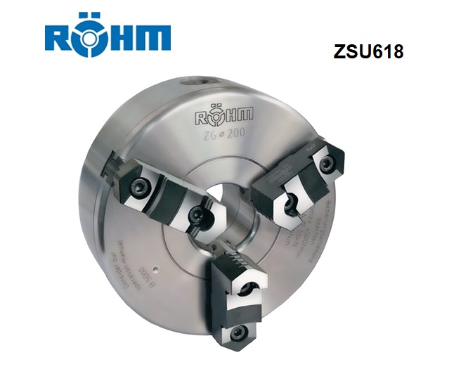 Rohm Zelfcentrerende 3-klauwplaten DIN 55027-55022 | dkmtools