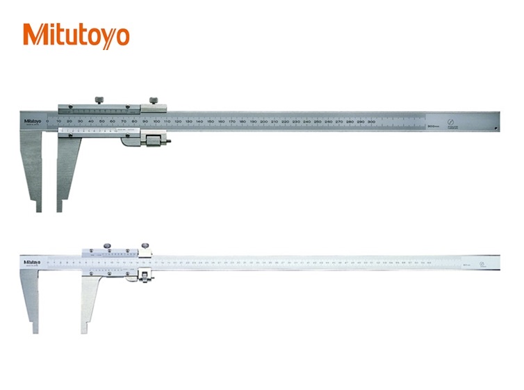 Schuifmaat met afgeronde meetbekken nonius 0,02mm | dkmtools