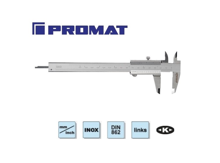 Schuifmaat linkshandig | dkmtools