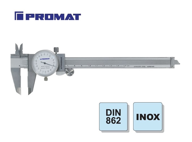 Klokschuifmaat DIN 862 | dkmtools