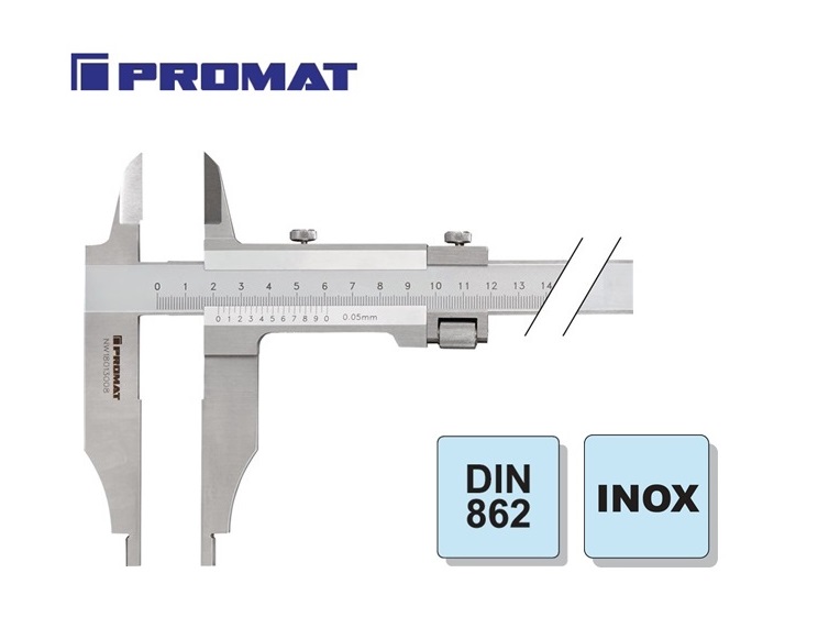 Werkplaatsschuifmaat DIN 862 | dkmtools