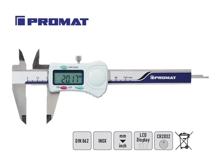 Digitale Schuifmaat Promat | dkmtools