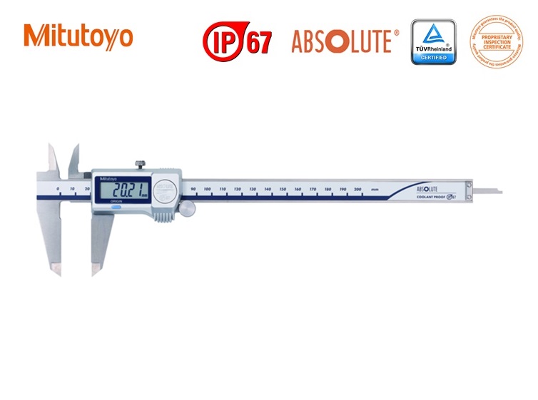 Absolute Digimatic schuifmaat hardmetalen bekken | dkmtools