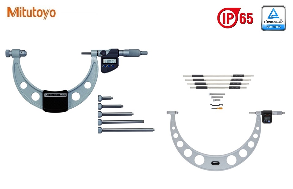 Digimatic buitenschroefmaat,verwisselbare meetstif | dkmtools